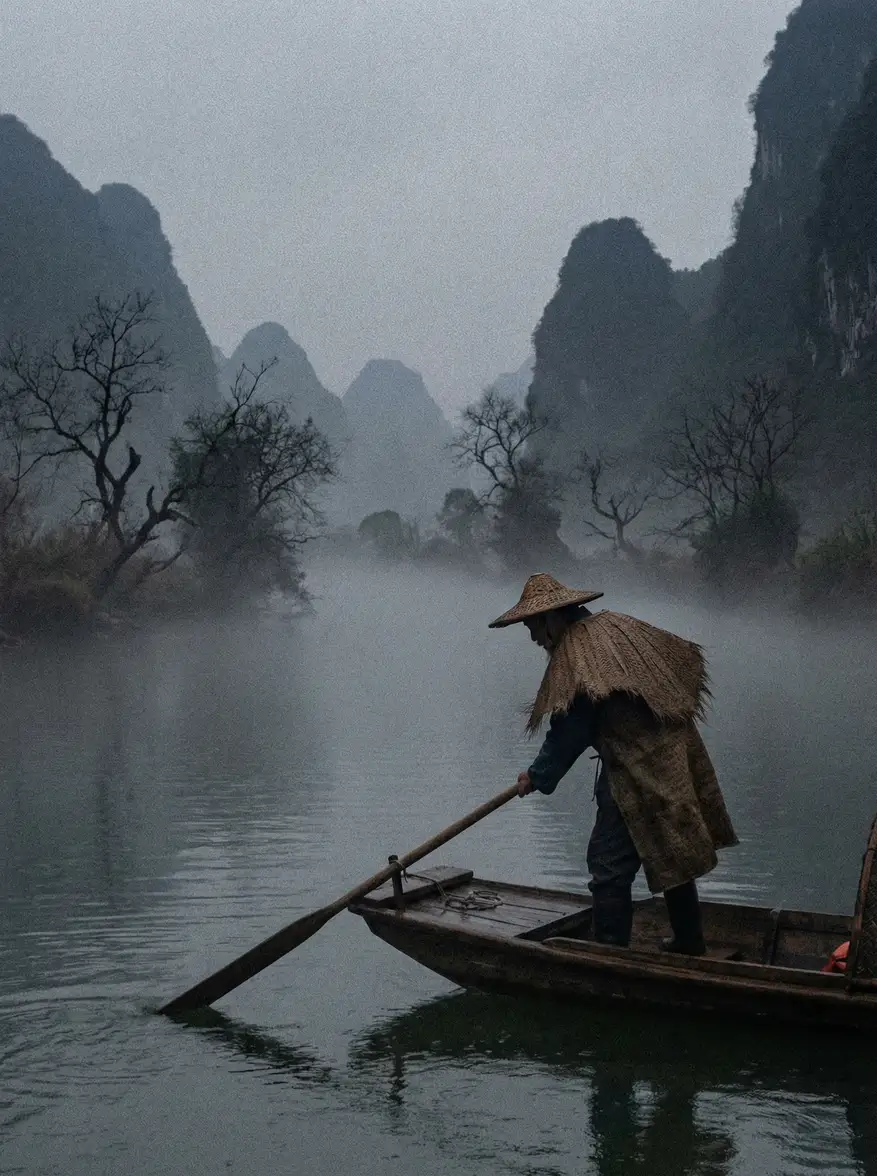 《江上渔歌》海报 - 国产视频